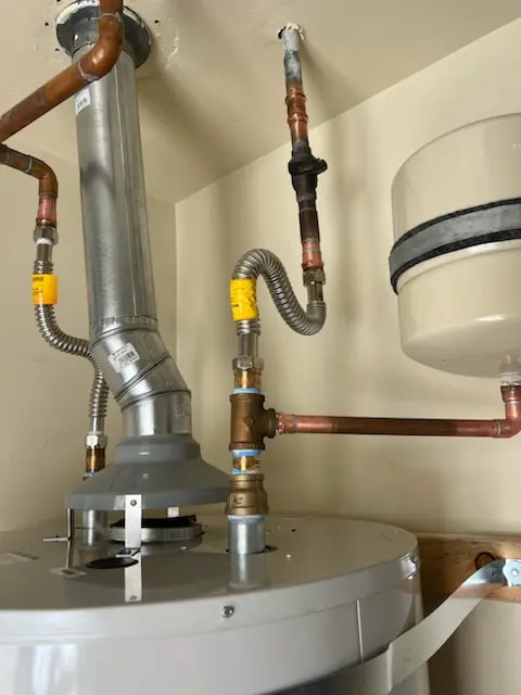 Water heater installation and plumbing repair in Oxford Manor